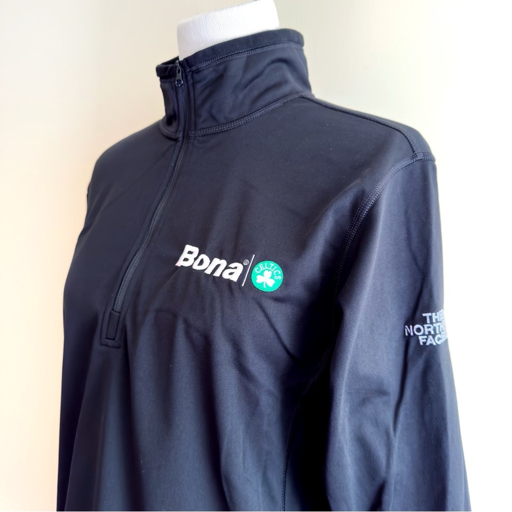 The North Face Boston Celtics Quarter Zip Jacket Top Mens Size Medium Branded